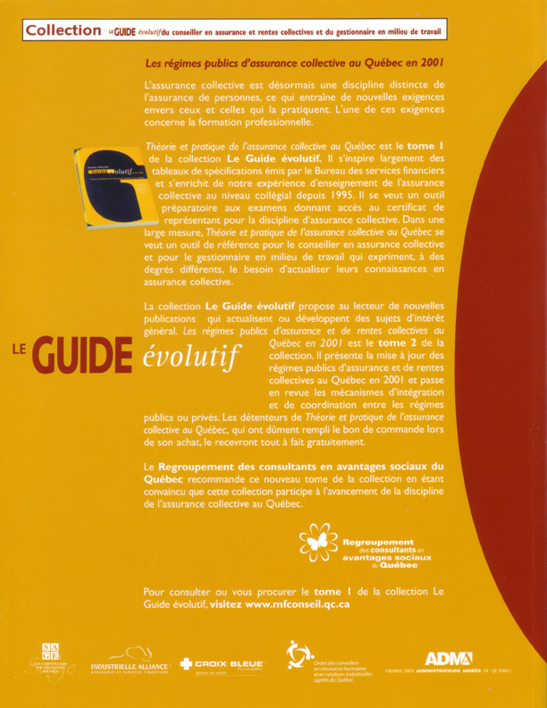 Miniguide de l'assurance et des rentes collectives 2012 (version Internet)