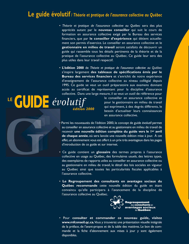 Miniguide de l'assurance et des rentes collectives 2012 (version Internet)